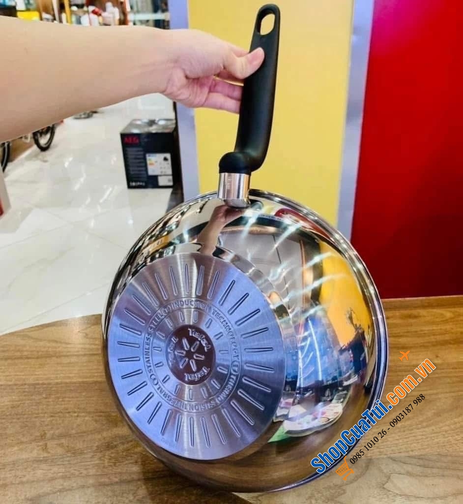 Chảo chống dính sâu lòng Tefal Primary 28cm.
