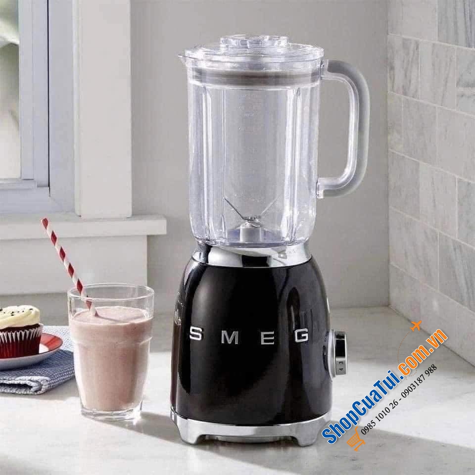MÁY XAY SINH TỐ SMEG BLF03 – PHONG CÁCH RETRO SANG TRỌNG!