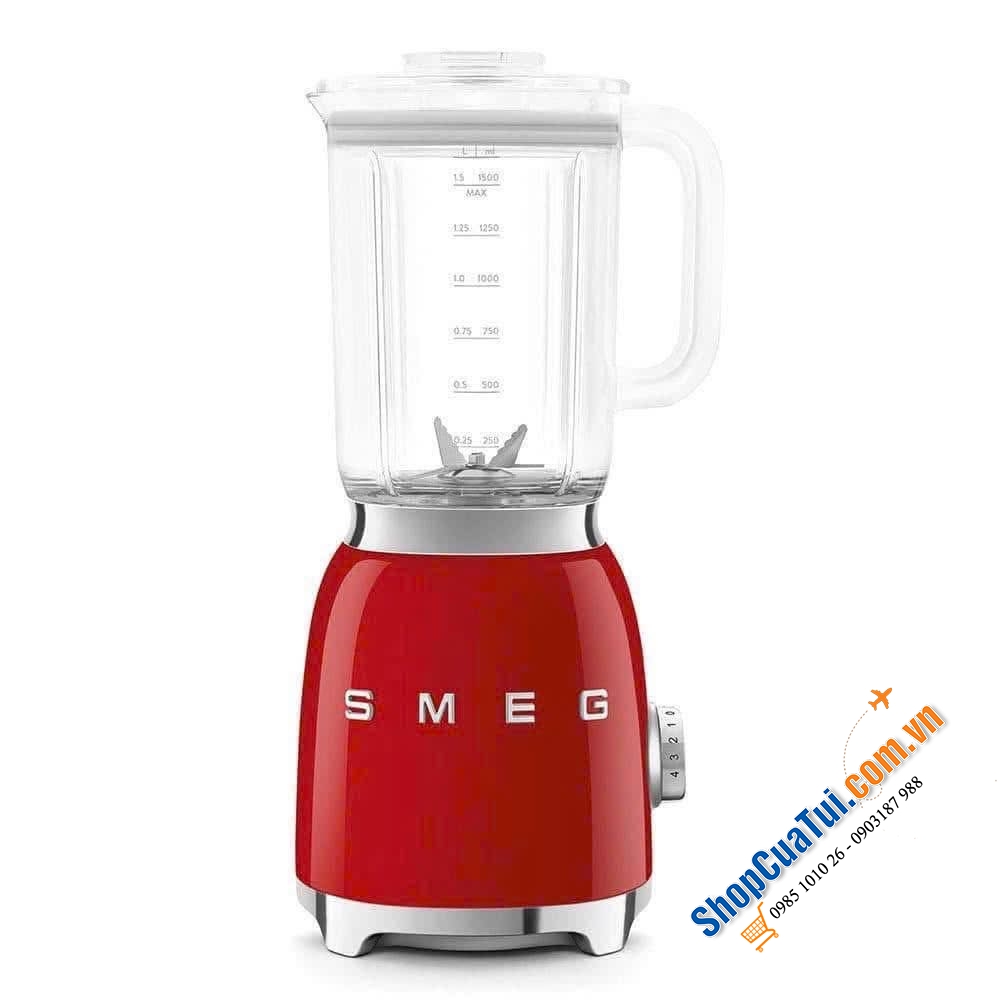 MÁY XAY SINH TỐ SMEG BLF03 – PHONG CÁCH RETRO SANG TRỌNG!