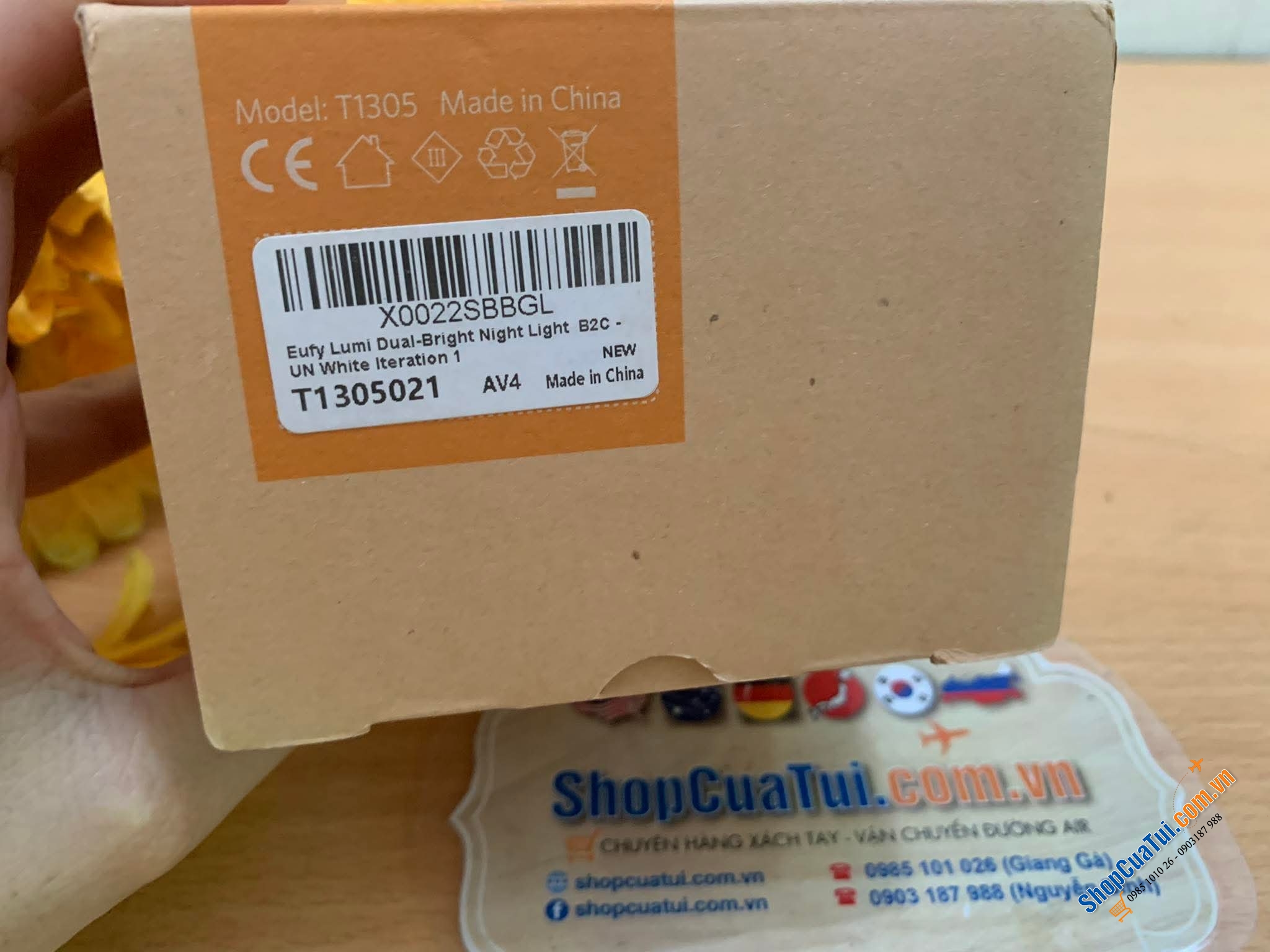 Set 3 ĐÈN LED CẢM ỨNG EUFY V1 không CẦN Ổ ĐIỆN, TỰ CẢM ỨNG, LÝ TƯỞNG BAN ĐÊM cho mọi nơi (phòng ngủ, hành lang,tủ quần áo, phòng trẻ em...)