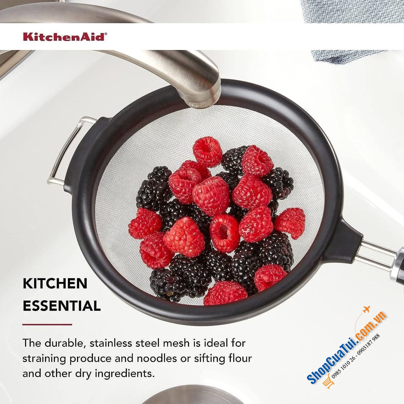 Rây lọc KitchenAid.