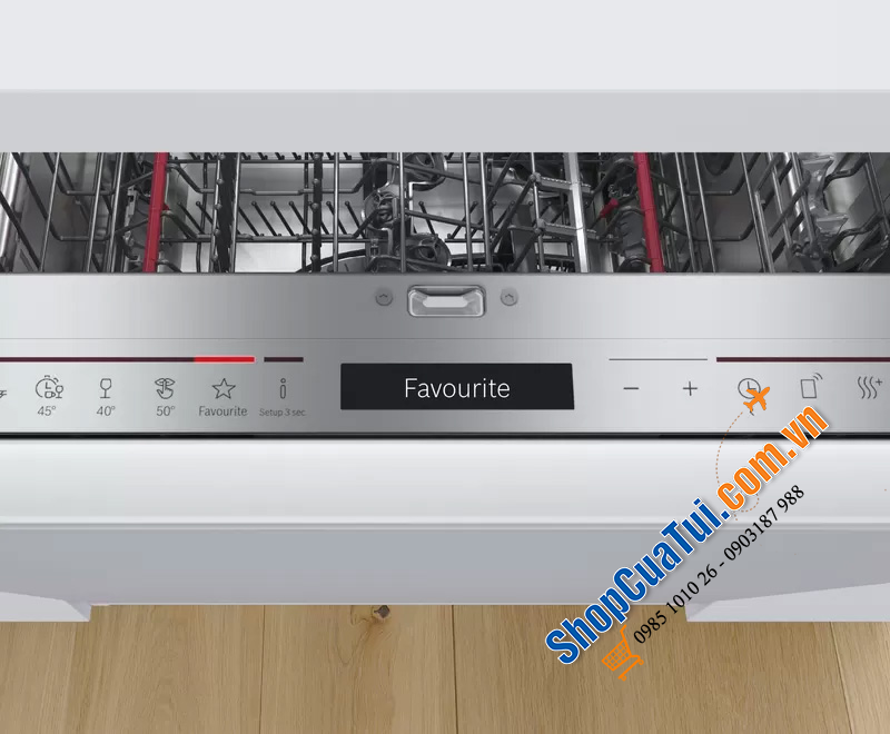 Máy rửa bát âm tủ Bosch SMD8TCX04E serie 8 model 2025 - CHẠM NHẸ LÀ MỞ, SANG TRỌNG TỪ CÁI NHÌN ĐẦU TIÊN