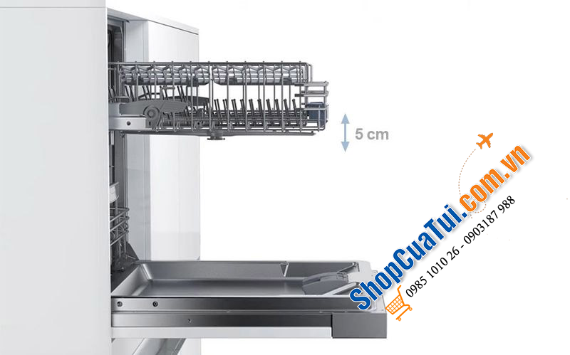 Máy rửa bát âm tủ Bosch SMD8TCX04E serie 8 model 2025 - CHẠM NHẸ LÀ MỞ, SANG TRỌNG TỪ CÁI NHÌN ĐẦU TIÊN