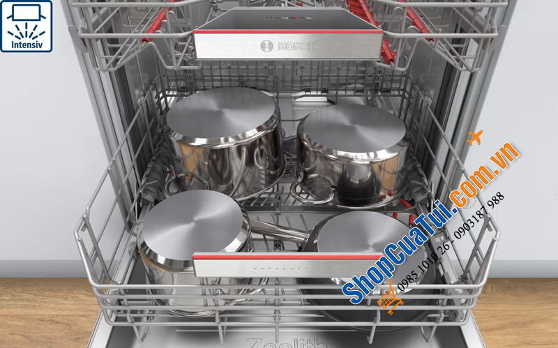 Máy rửa bát âm tủ Bosch SMD8TCX04E serie 8 model 2025 - CHẠM NHẸ LÀ MỞ, SANG TRỌNG TỪ CÁI NHÌN ĐẦU TIÊN