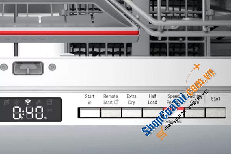 Máy rửa bát âm tủ Bosch SMD8TCX04E serie 8 model 2025 - CHẠM NHẸ LÀ MỞ, SANG TRỌNG TỪ CÁI NHÌN ĐẦU TIÊN