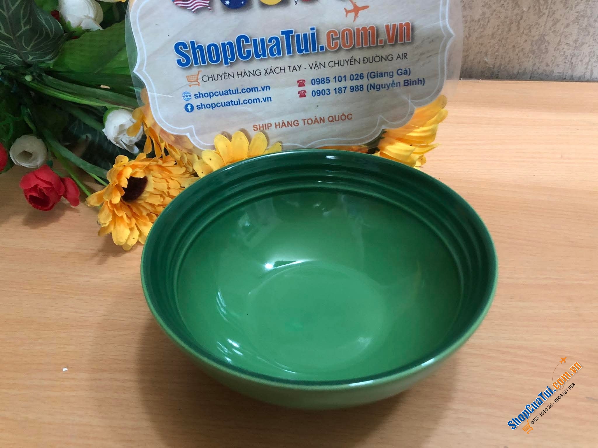 Bát ăn cơm Le Creuset 12cm - Bát đựng đồ ăn nhẹ 12 cm (màu đỏ, màu xanh bamboo)