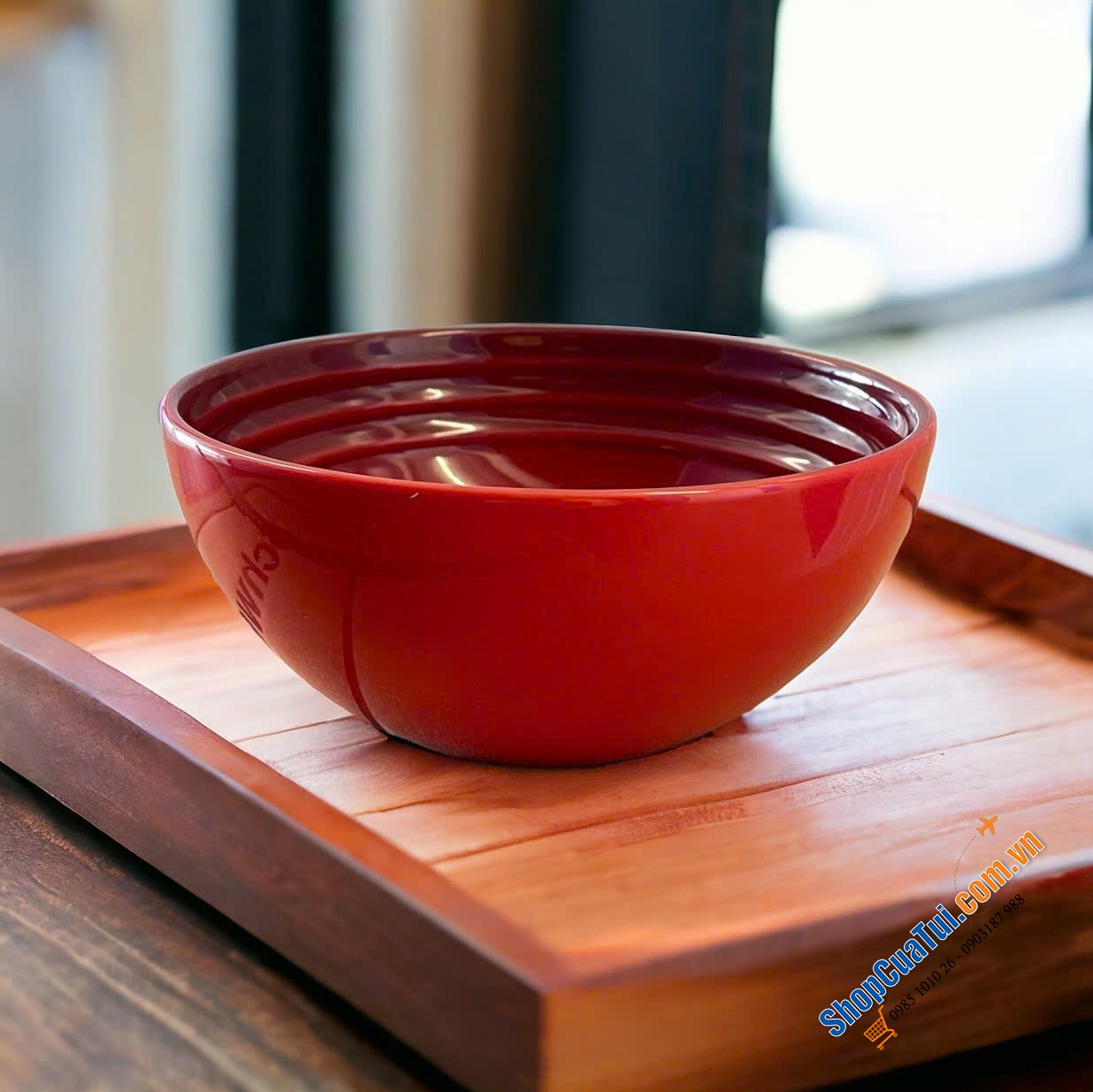 Bát ăn cơm Le Creuset 12cm - Bát đựng đồ ăn nhẹ 12 cm (màu đỏ, màu xanh bamboo)