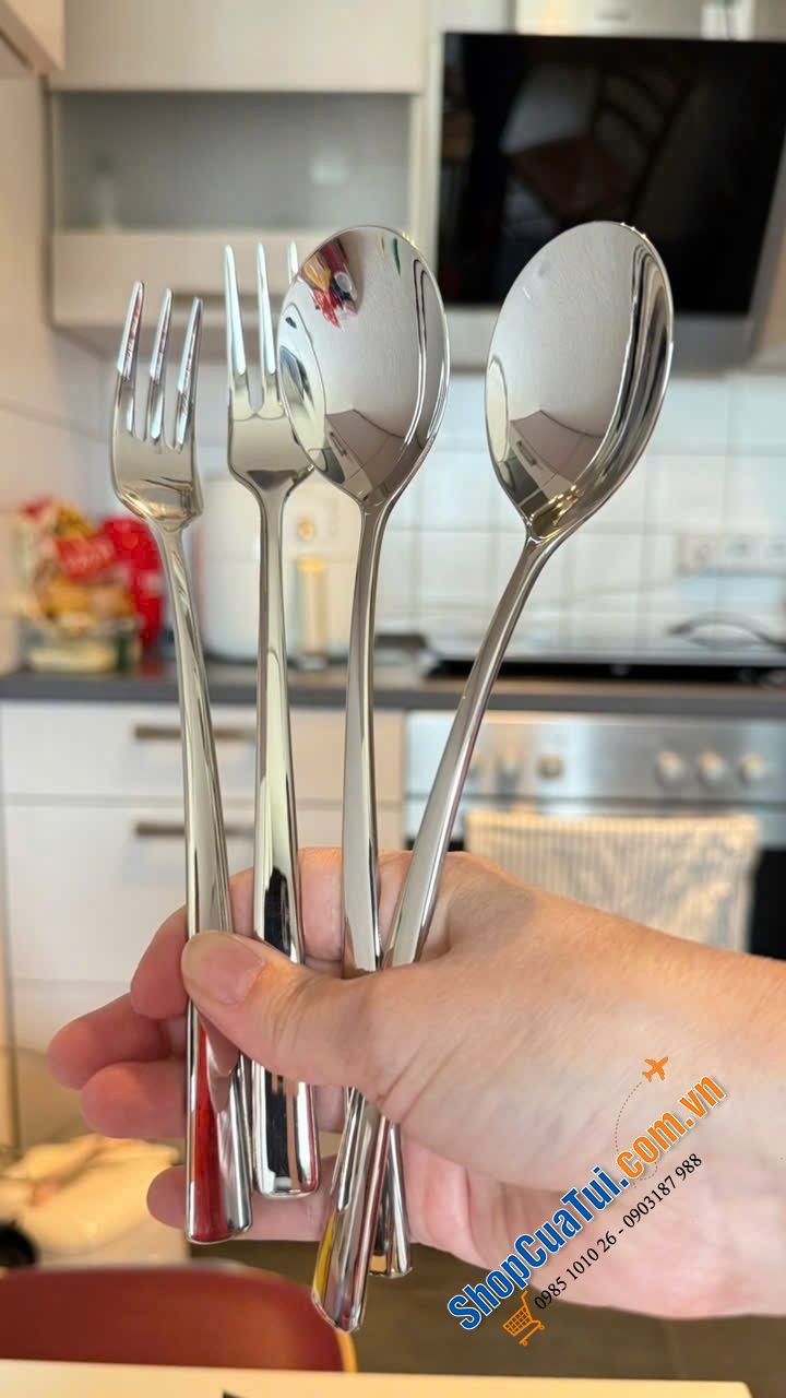 Bộ dao thìa dĩa Villeroy & Boch Spaghetti – 4 món