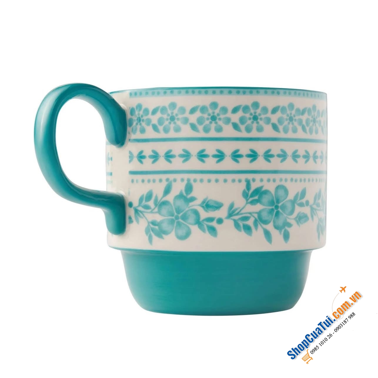 Sét cốc kèm giá 5 món The Pioneer Woman Ditsy.