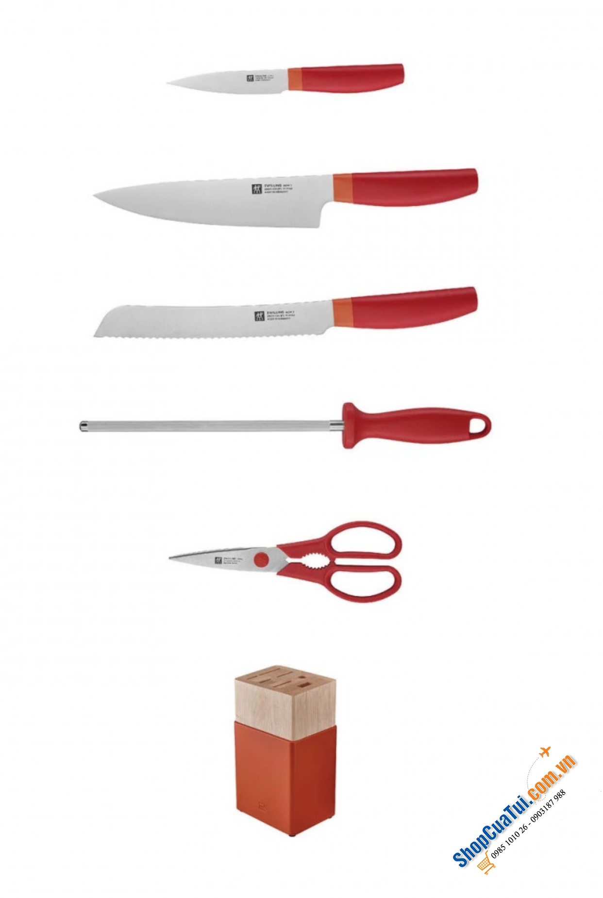 Sét dao Zwilling 6 món - Made In Germany xịn xò.
