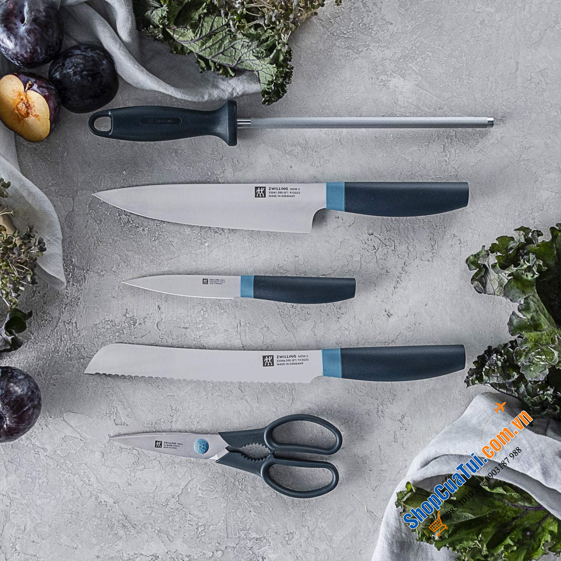 Sét dao Zwilling 6 món - Made In Germany xịn xò.