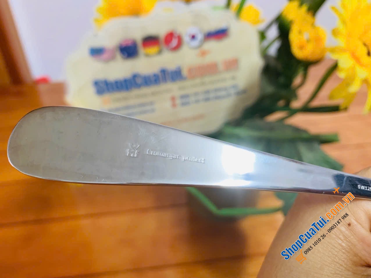 Muôi Múc Canh WMF Portionsschöpfer Kent Crom Prot 23.5cm