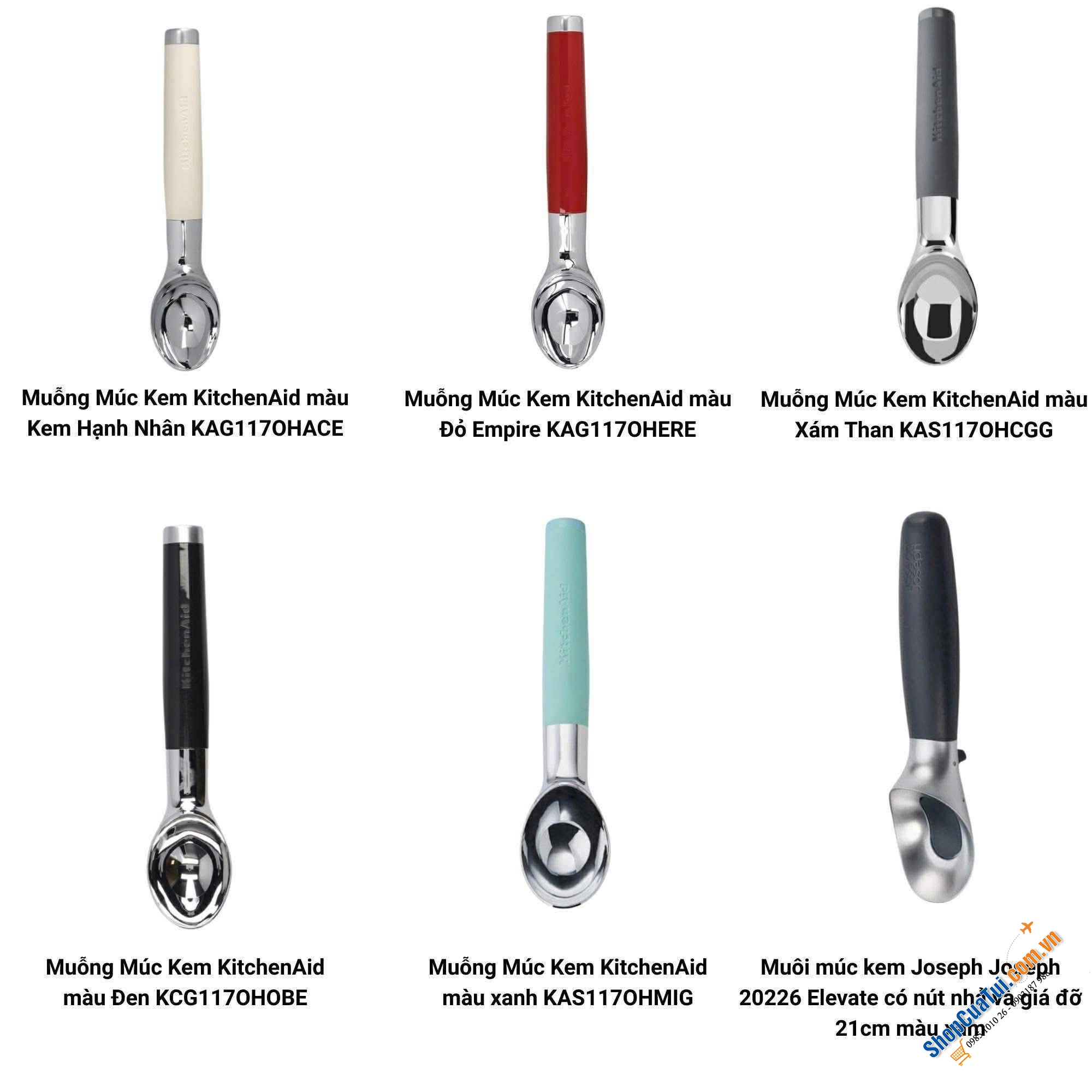 Muôi múc kem Kitchenaid Classic