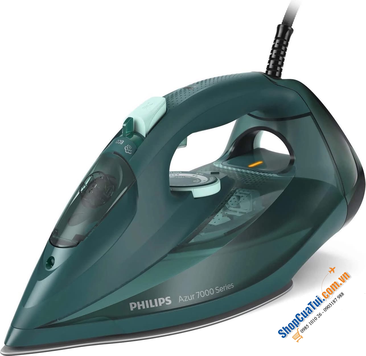 Bàn là Philips 7000 Series DST7050/70 SteamGlide Soleplate Elite 2800W.