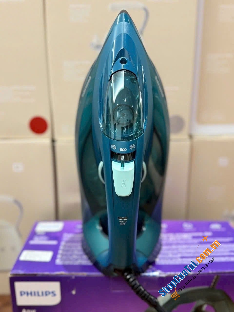 Bàn là Philips 7000 Series DST7050/70 SteamGlide Soleplate Elite 2800W.
