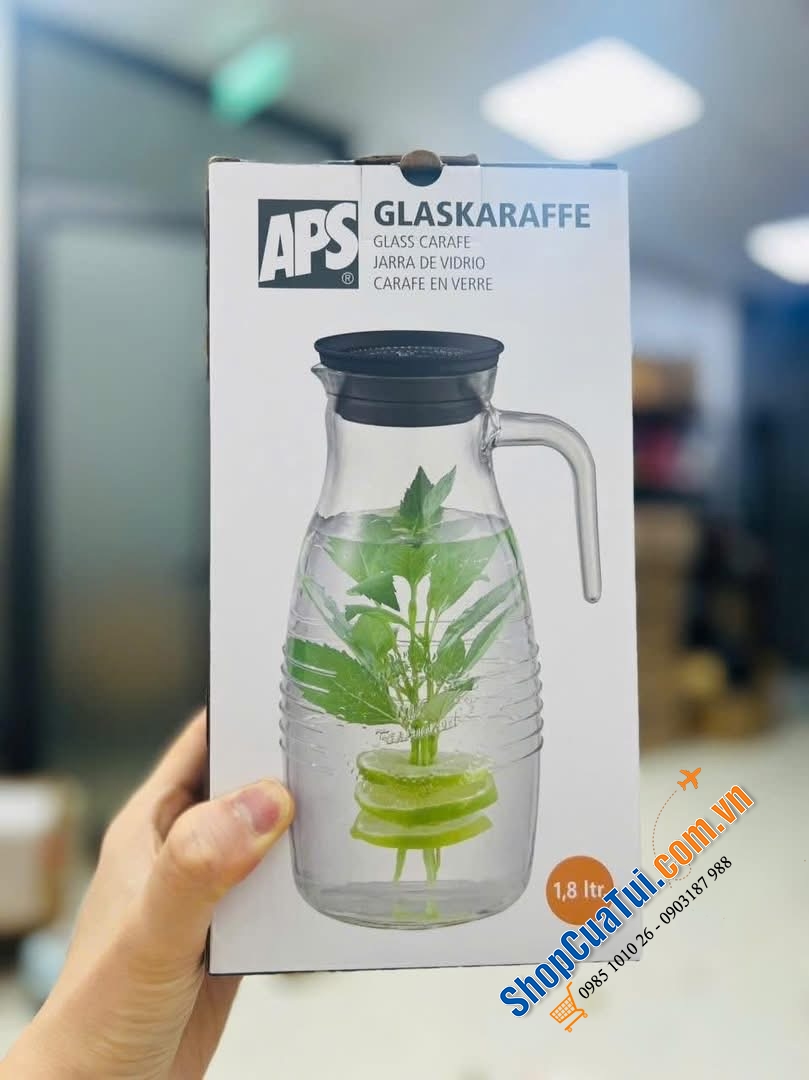 Bình nước APS 1,8l có tay cầm - hàng nội địa Đức.