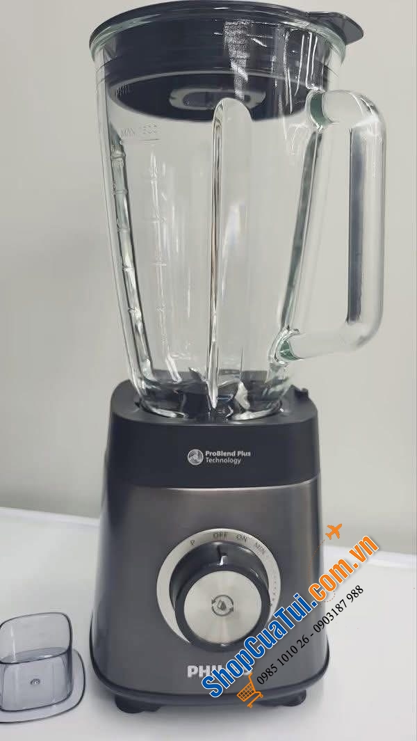 Máy xay sinh tố PHILIPS HR3041/00 cối thuỷ tinh 1200W.