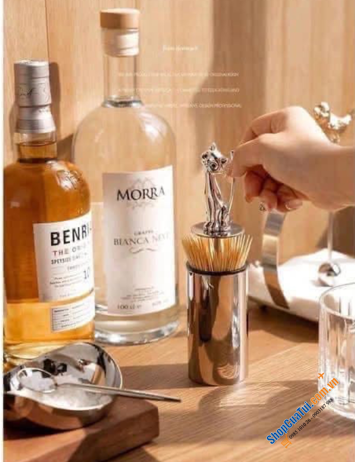 Hộp tăm inox Lifestyle sang xịn mịn from Đan Mạch.