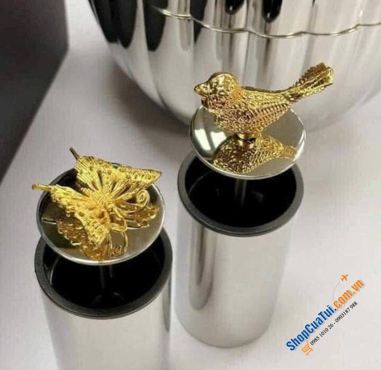 Hộp tăm inox Lifestyle sang xịn mịn from Đan Mạch.