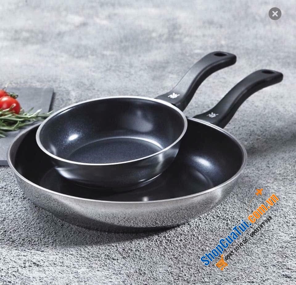 Chảo chống dính WMF Devil Platinum cán nhựa Size 20cm - 24cm - 28cm.