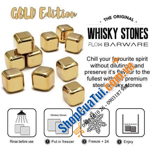 ĐÁ THÉP KHÔNG GỈ FLOW BARWARE thời thượng.