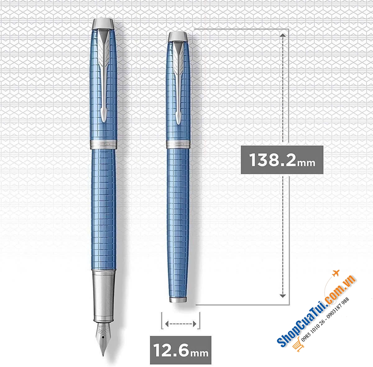 Bút ký Parker IM Premium cao cấp màu xanh.