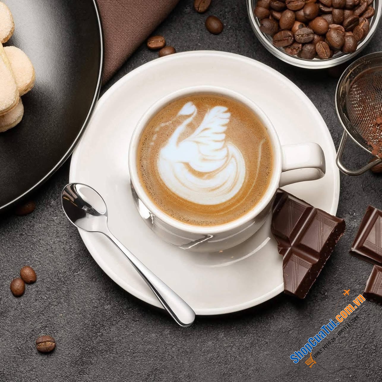 Sét 6 thìa cafe Villeroy & Boch Daily Line Collection.
