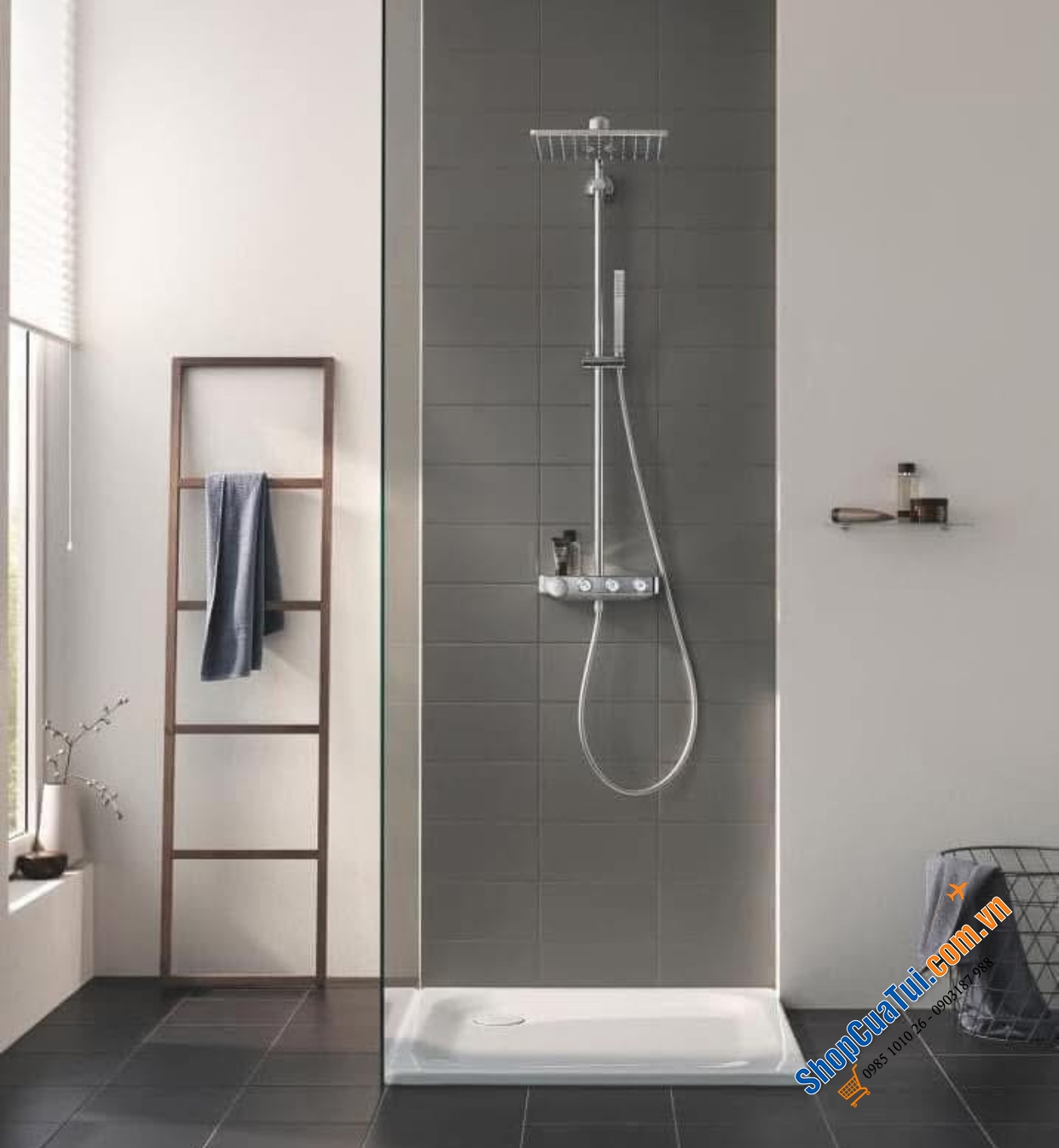 Grohe Euphoria SmartControl Cube 310 Duo – Bộ sen cây thông minh Grohe 26508000 đỉnh cao đến từ Đức