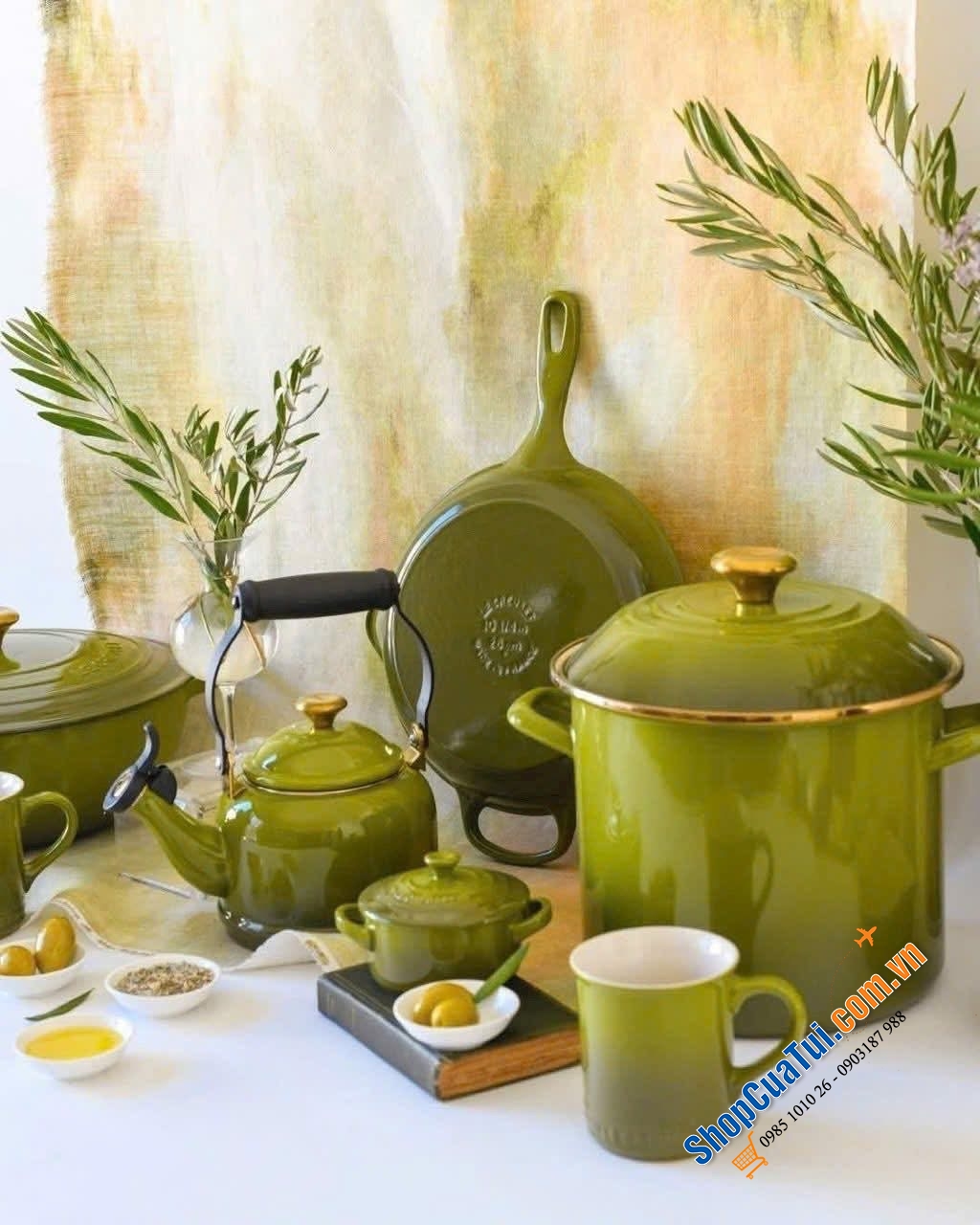 Ấm đun bếp từ Le Creuset Demi 1,1l.