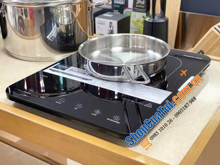 BẾP TỪ ĐƠN CASO PROSLIM 2000.