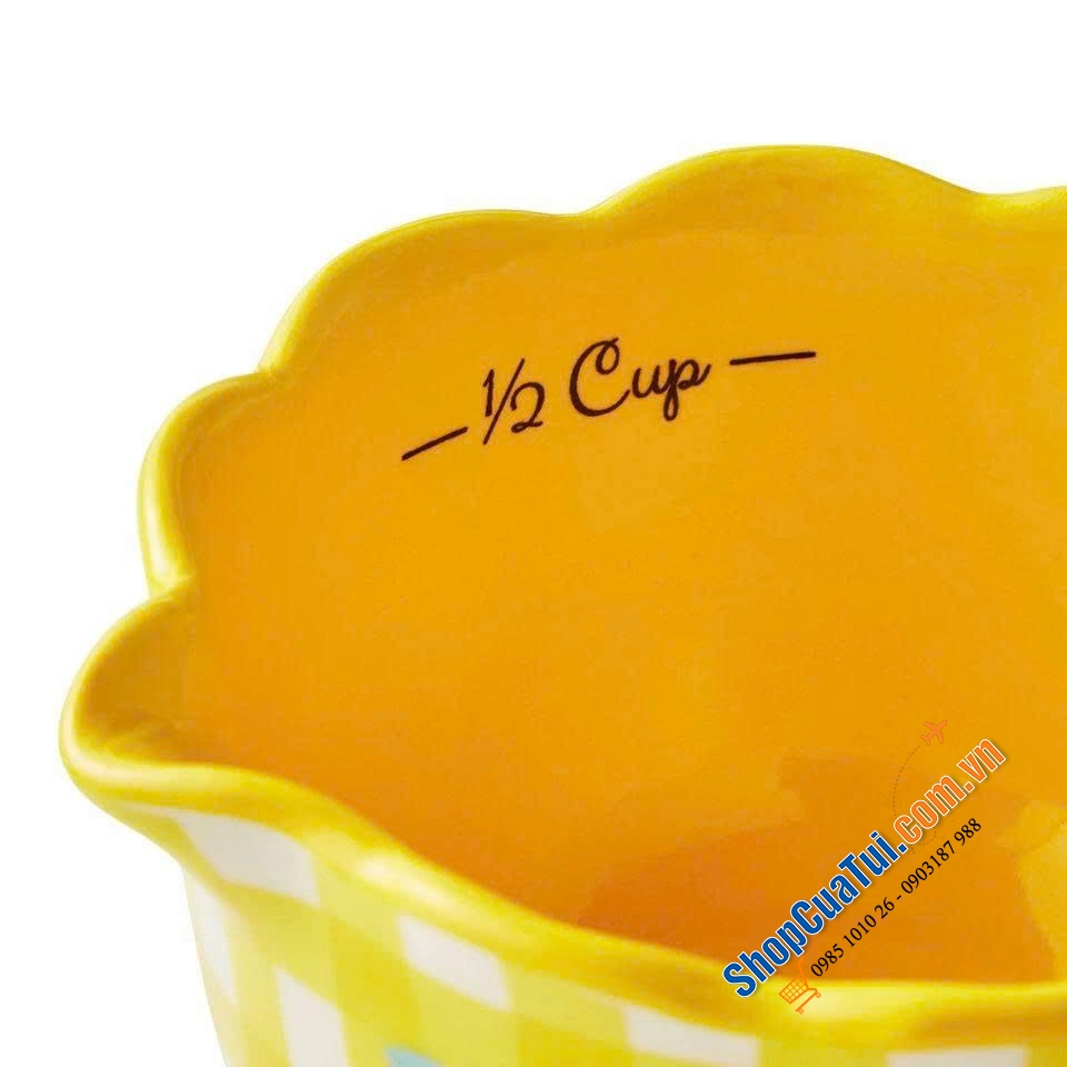 Sét ca đong 4 món Pioneer Woman Sweet Romance Blossoms.