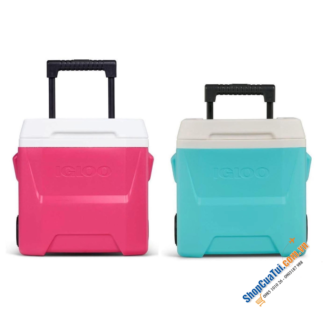 Hộp giữ lạnh có bánh xe Igloo Laguna 15L - Made in USA.