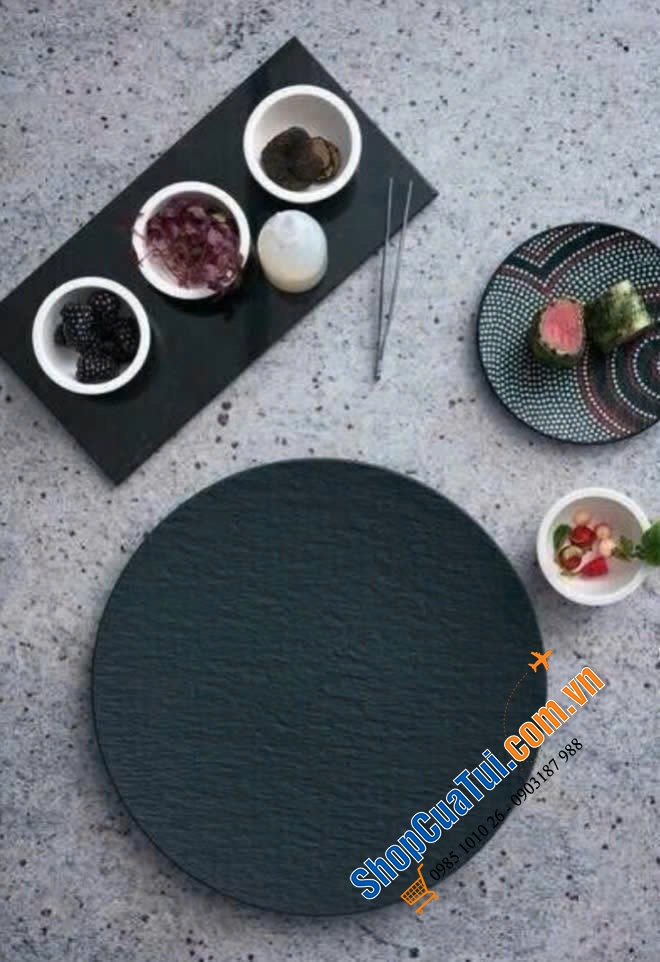 Đĩa Villeroy & Boch Manufacture Rock 16cm