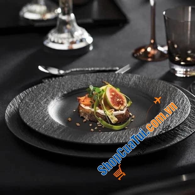 Đĩa Villeroy & Boch Manufacture Rock 27cm