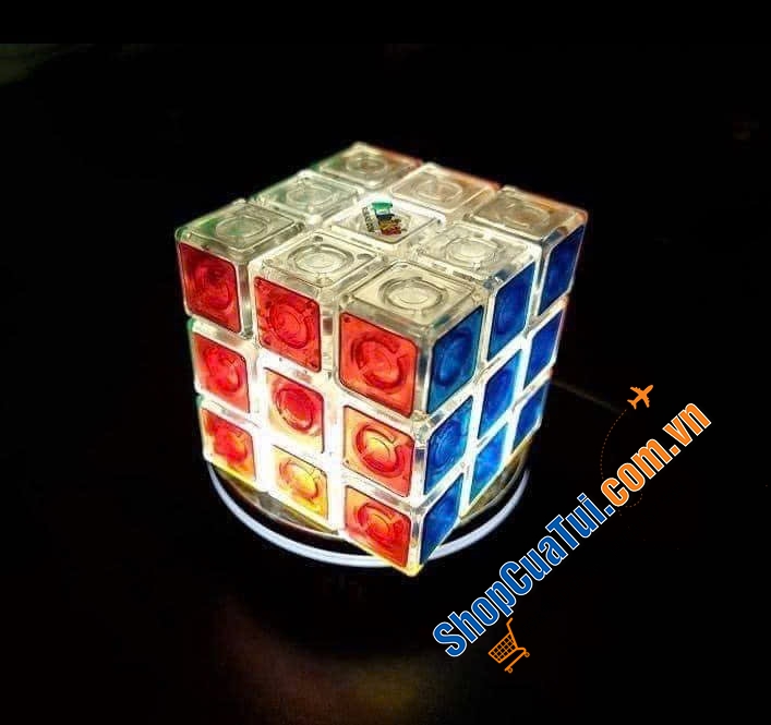 Rubik 3x3 loại tinh thể - quà tặng cho con.