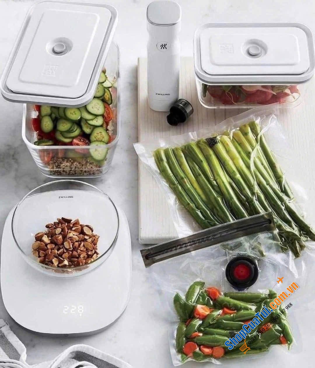 BỘ HÚT CHÂN KHÔNG 33 MÓN ZWILLING. Xịn xò nhất quả đất là đây.