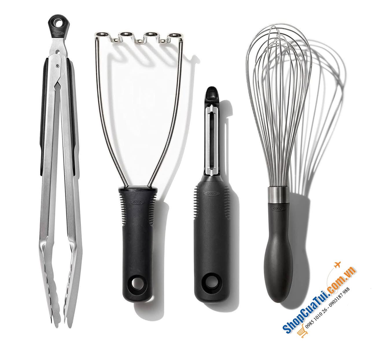 Sét dụng cụ nhà bếp 4 món Oxo.