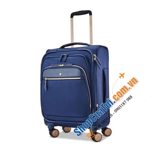 Chiếc vali trong hình là Vali kéo Samsonite Mobile Solution Carry-On Expandable Spinner.