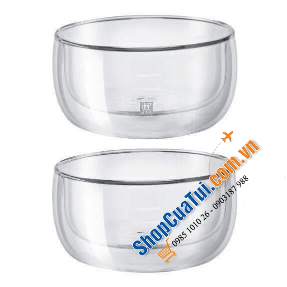 Set 2 bát tráng miệng ZWILLING Sorento Dessert 280 ml cách nhiệt, siêu nhẹ.
