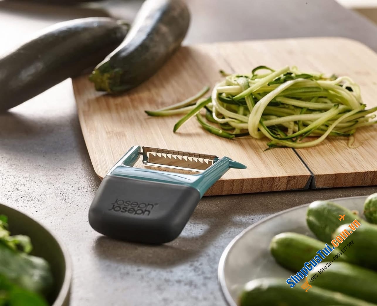 DỤNG CỤ BÀO SỢI JOSEPH JOSEPH DUO JULIENNE PEELER 20208.