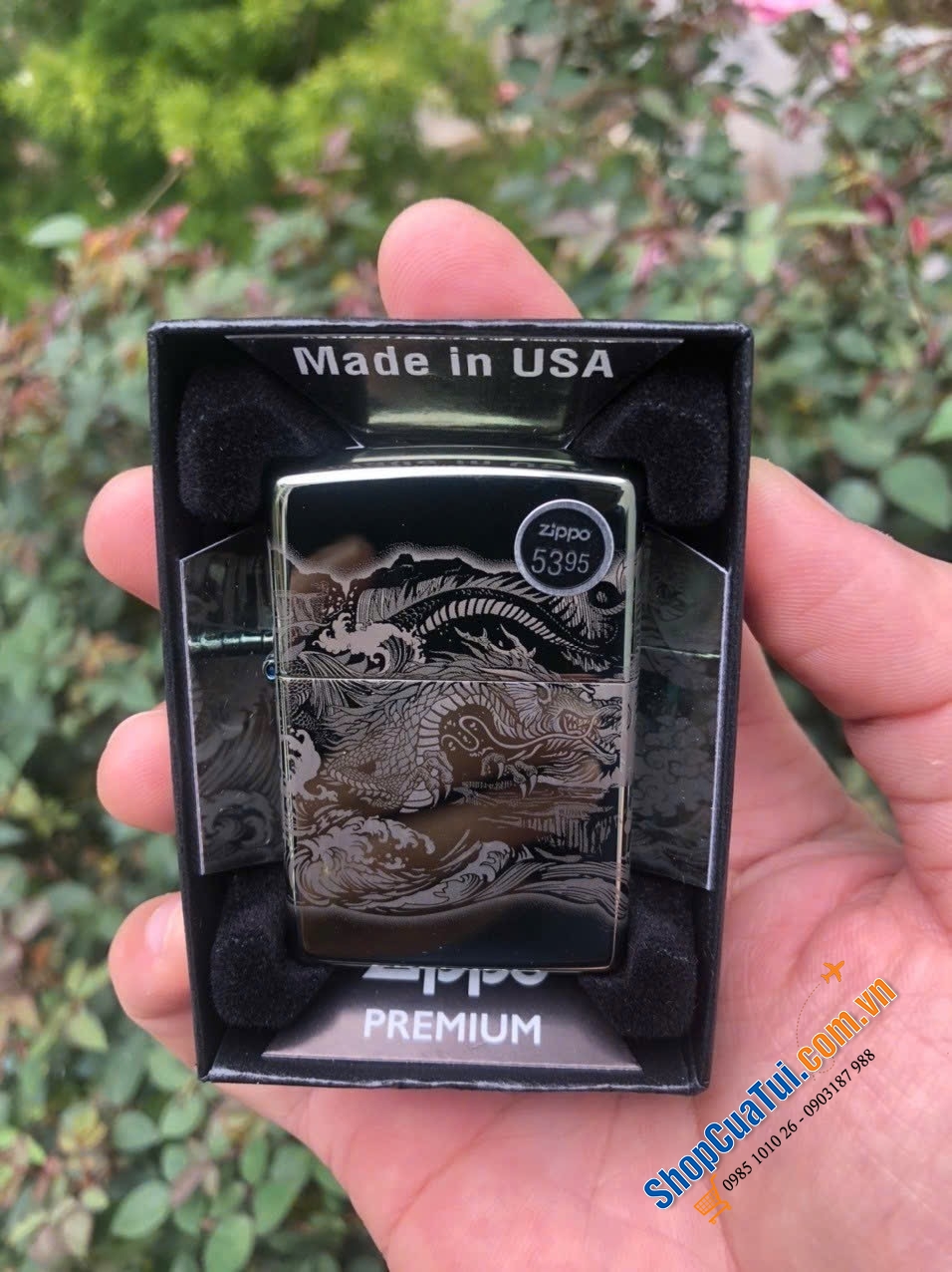 Bật lửa Zippo ngọa hổ tàng long, bản limited.