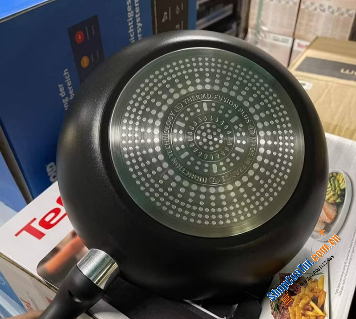 Chảo chống dính Tefal Hard Titanium Pro - made in France.