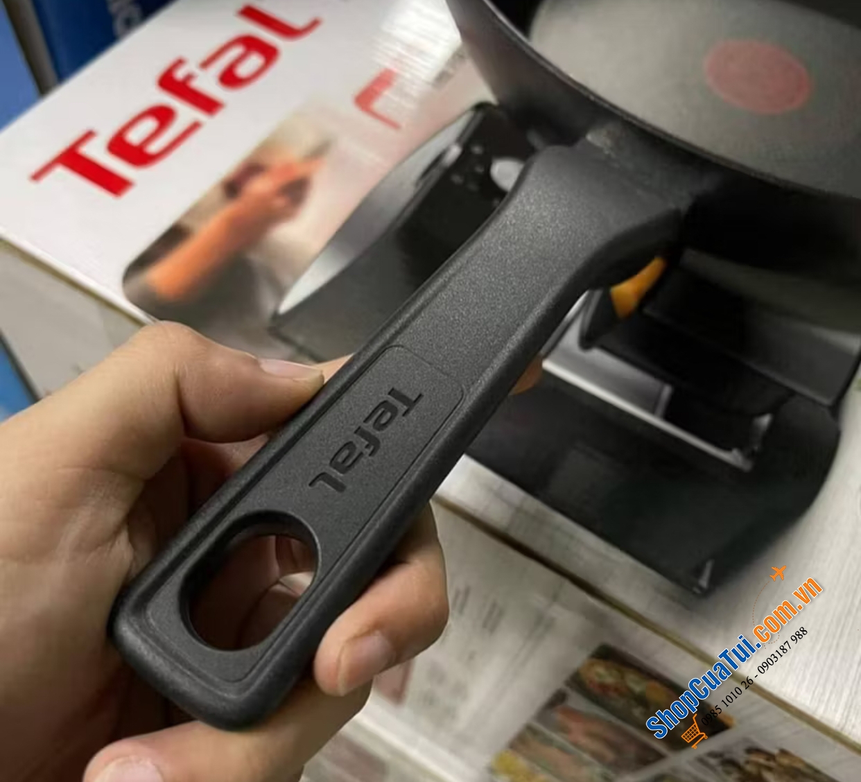 Chảo chống dính Tefal Hard Titanium Pro - made in France.