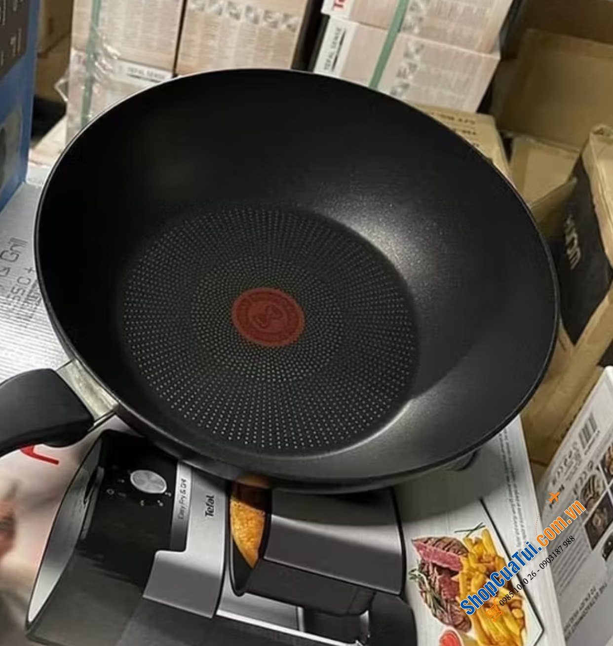 Chảo chống dính Tefal Hard Titanium Pro - made in France.