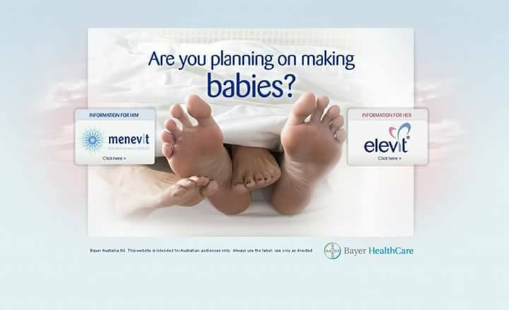 #MENEVIT và  #ELEVIT: Cặp đôi hoàn hảo để chuẩn bị cho việc sinh con. 1 #Elevit cho Vợ, 1 #Menevit cho Chồng