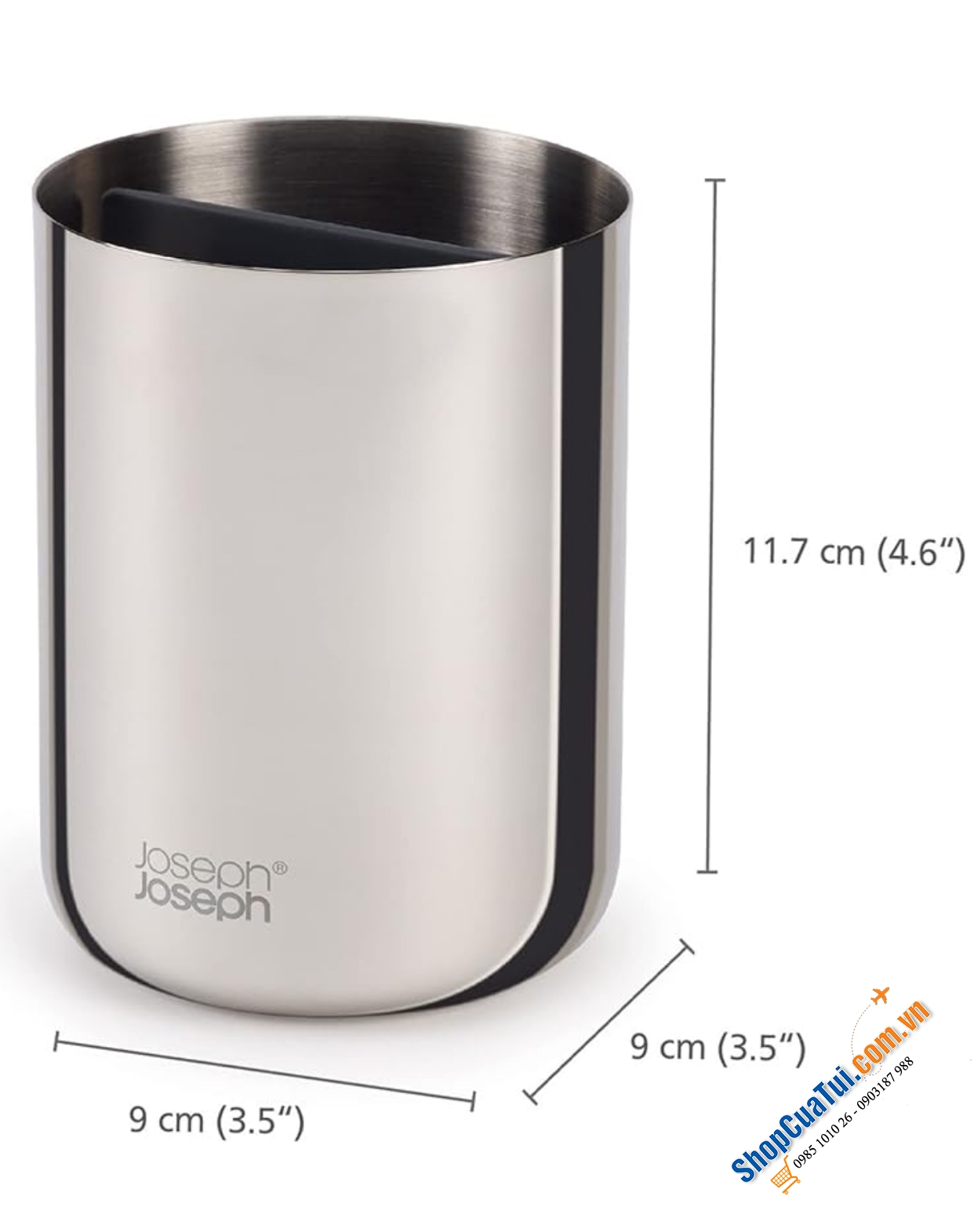 hộp đựng bàn chải đánh răng inox Joseph Joseph 70580