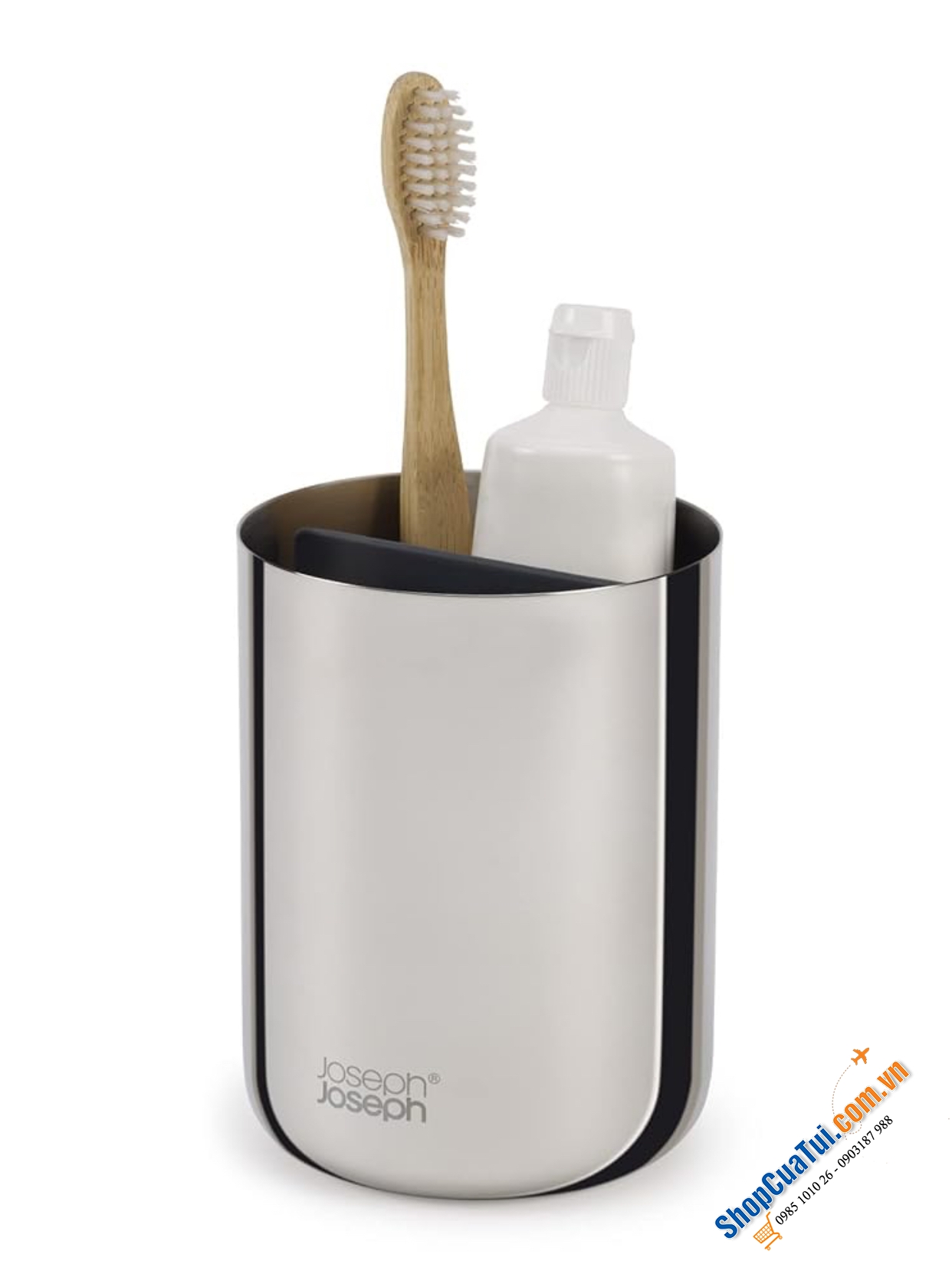 hộp đựng bàn chải đánh răng inox Joseph Joseph 70580