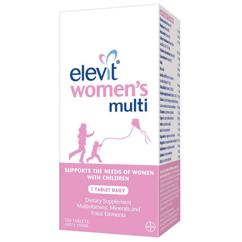 Elevit Women\\\'s Multi - Vitamin Tổng Hợp cho Phụ Nữ Sau khi Sinh (100 viên)