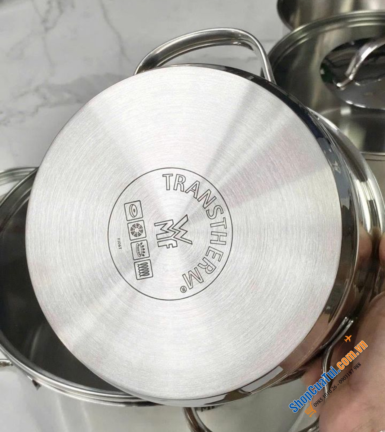 Bộ nồi WMF Aparto 4 món.