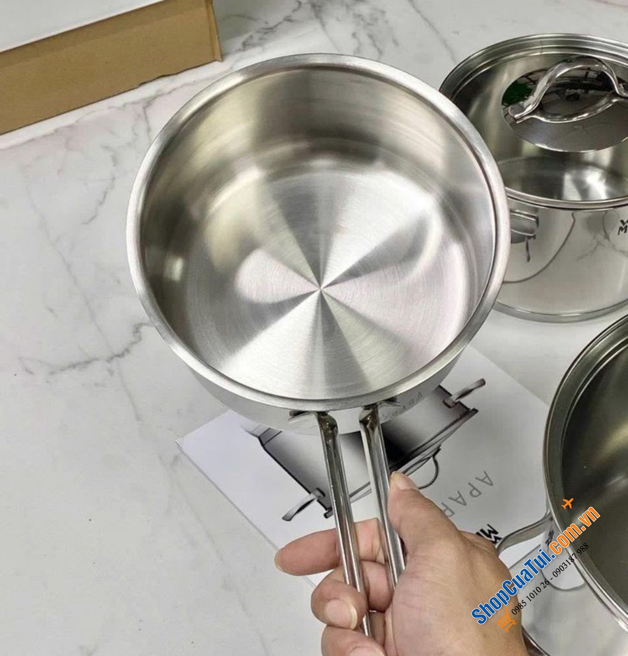 Bộ nồi WMF Aparto 4 món.